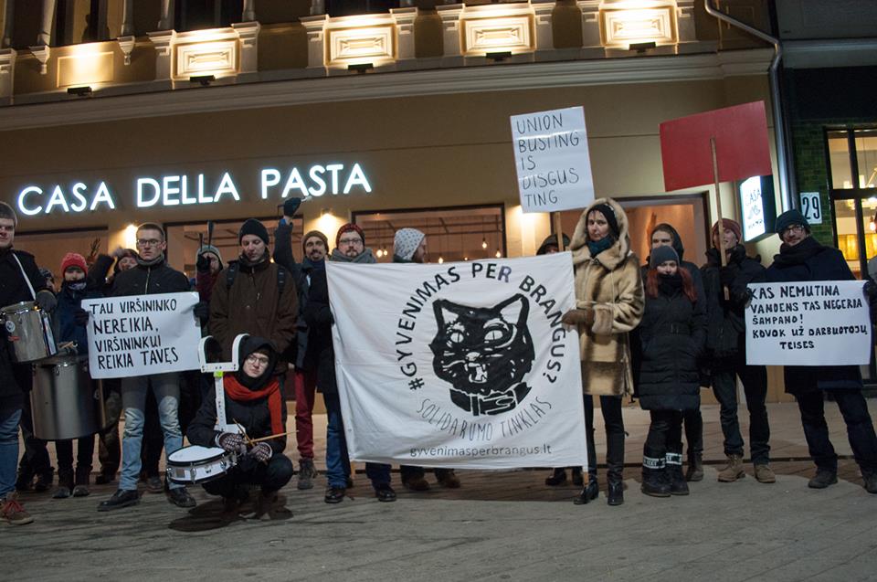 Solidarumo Tinklo pergalė – buvusiam Casa Della Pasta darbuotojui išmokėtas atlyginimas.