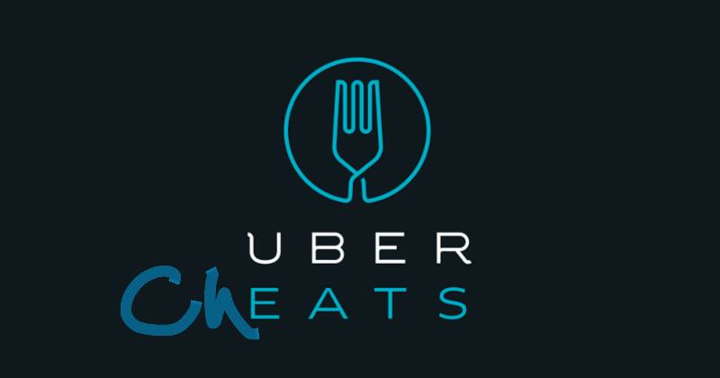 Uber Eats logotipas, pakeistas į Uber Cheats