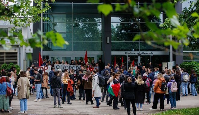 The Interview: How to Occupy a University? The pro-Palestine Student Occupation of Ljubljana University